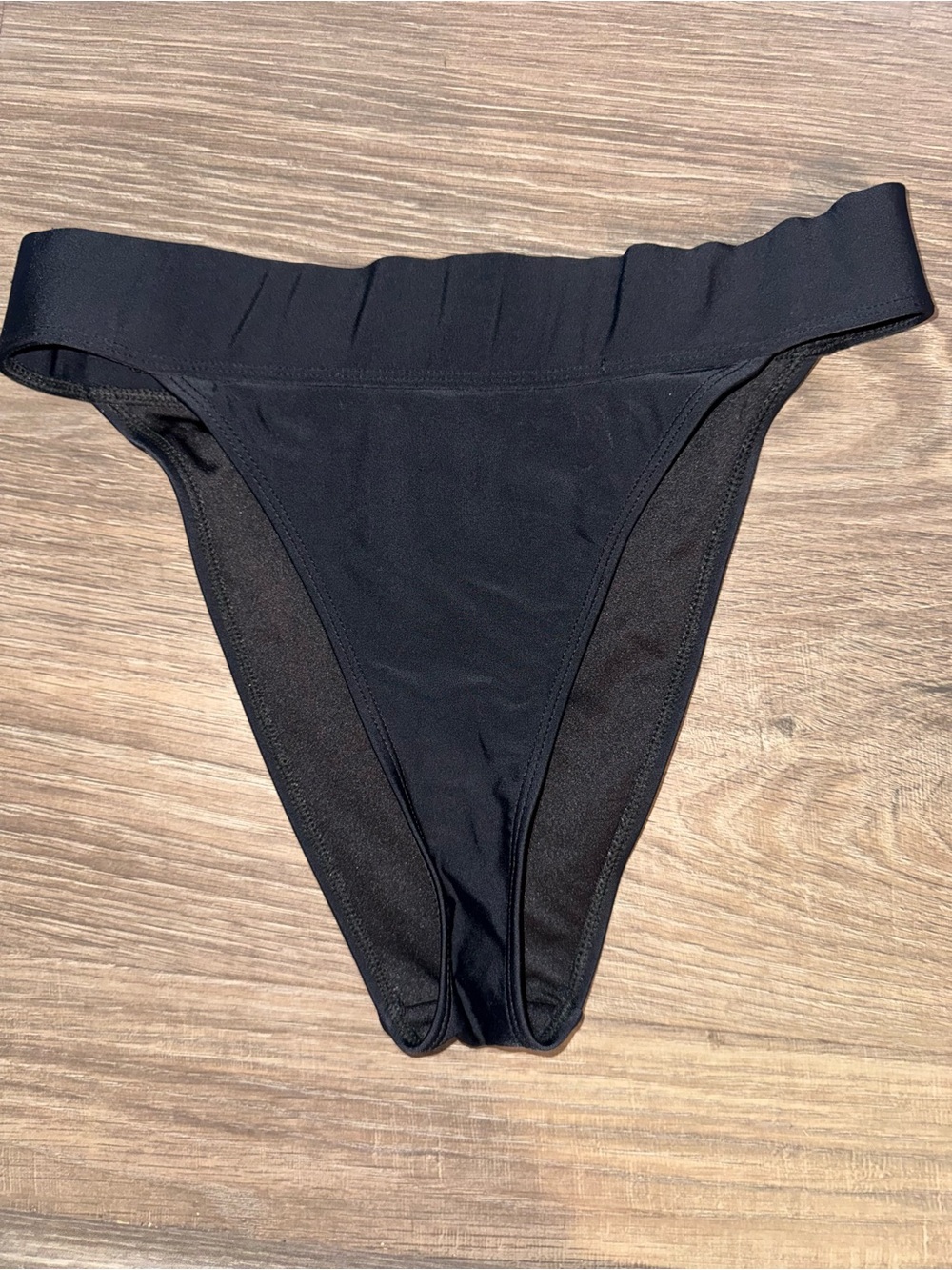 Forever 21 Black High-Cut Bikini Bottom